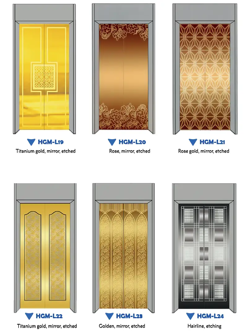 elevator landing door design